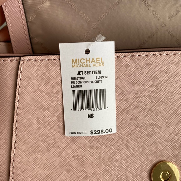 Michael Kors MD CONV CHN POUCHTTE LEATHER - Picture 6 of 6
